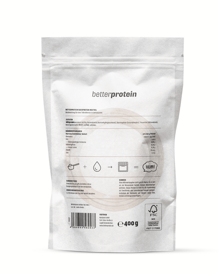 Backprotein Natur 400g
