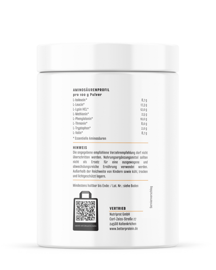 EAA Zero Aminosäuren 500g