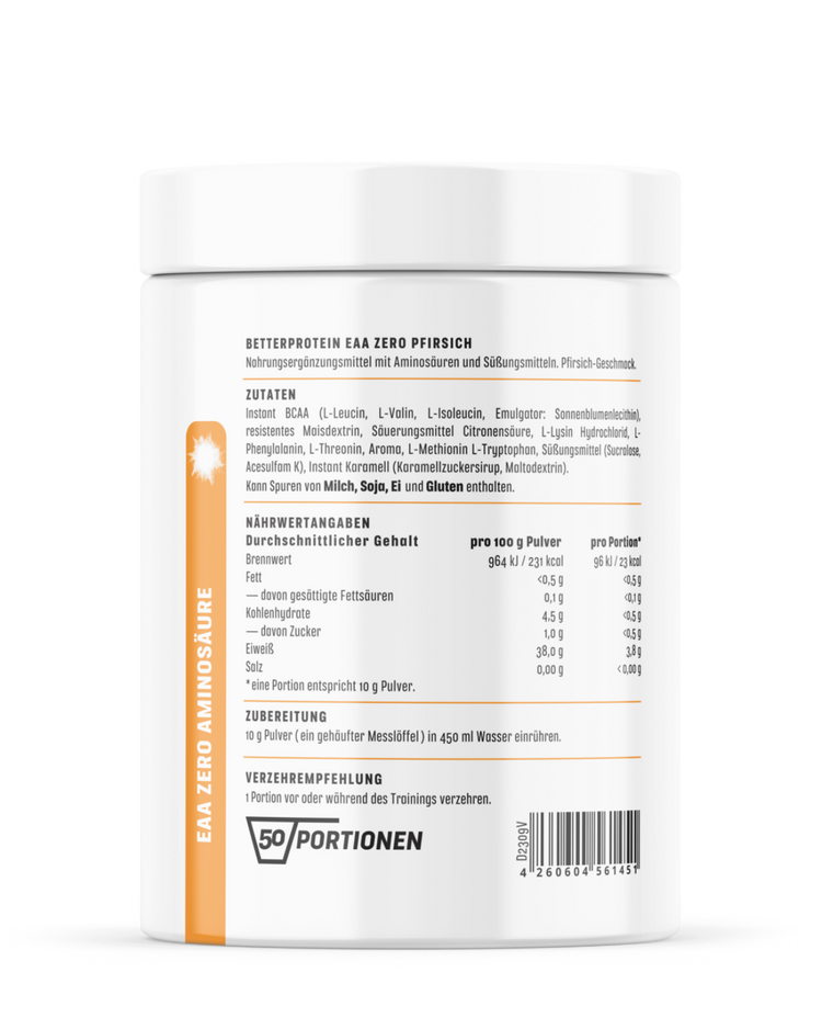 EAA Zero Aminosäuren 500g