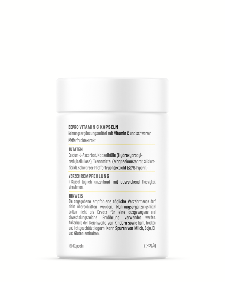 Vitamin C Gepuffert Kapseln - 120 Stück