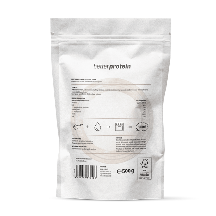 Backprotein Vegan 500g
