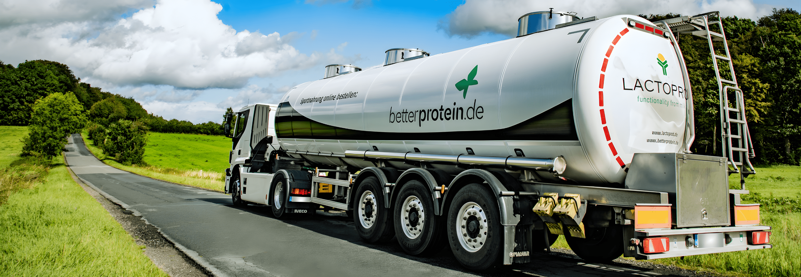 betterprotein.de Tanklastwagen