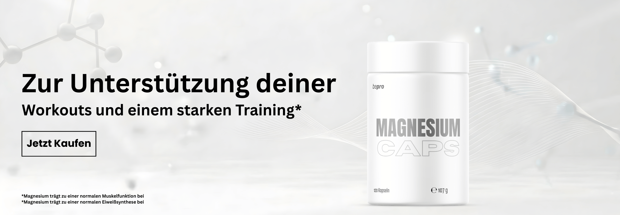 Magnesium Kapseln - 120 Stück