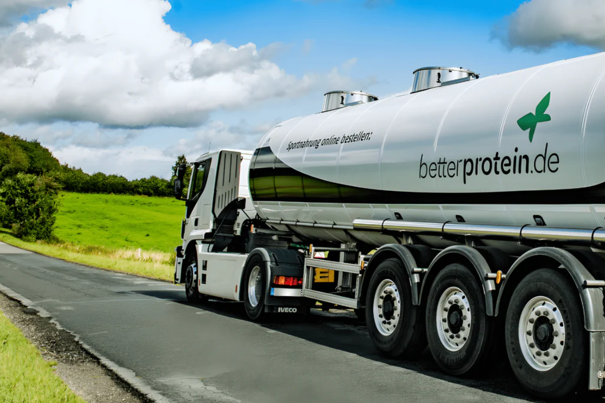 betterprotein.de Tanklastwagen