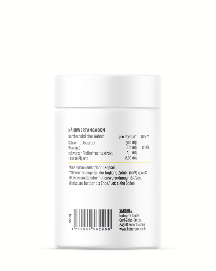 Vitamin C Gepuffert Kapseln - 120 Stück